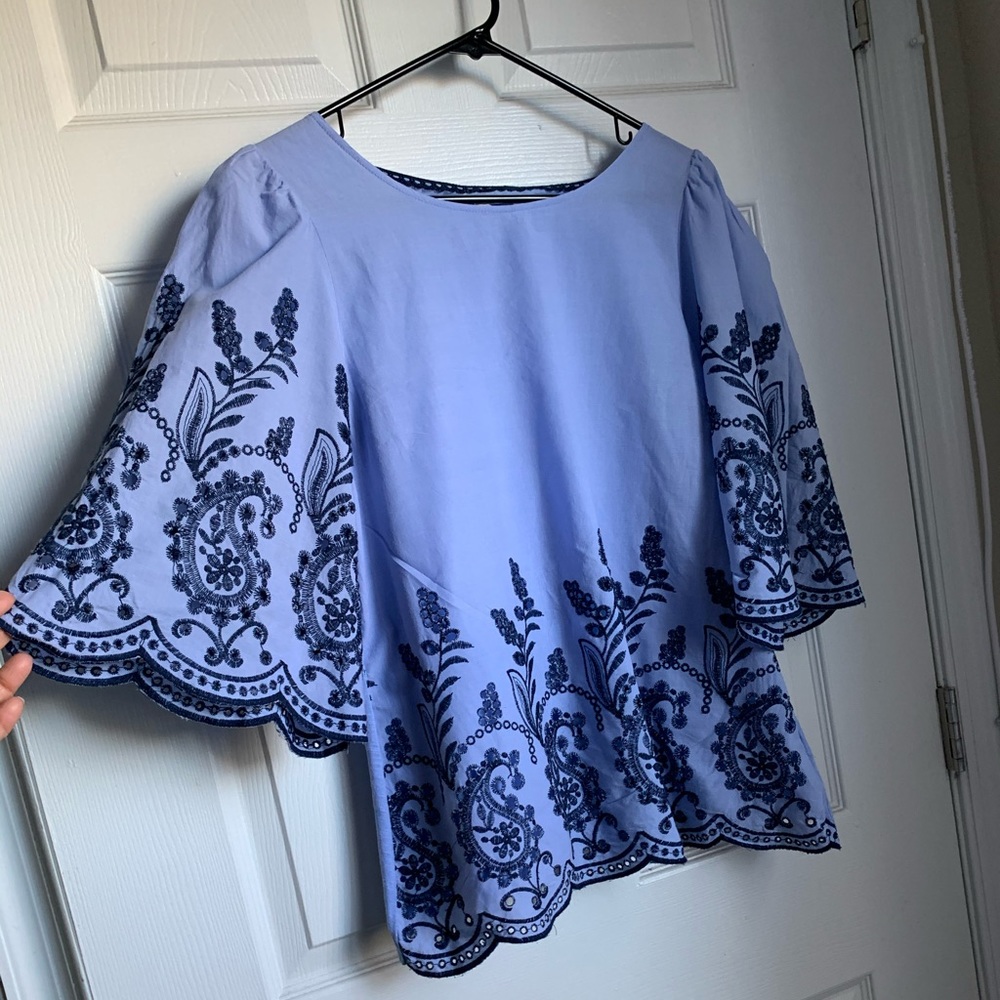 Bloomingdales Blouse! A must have for spring!